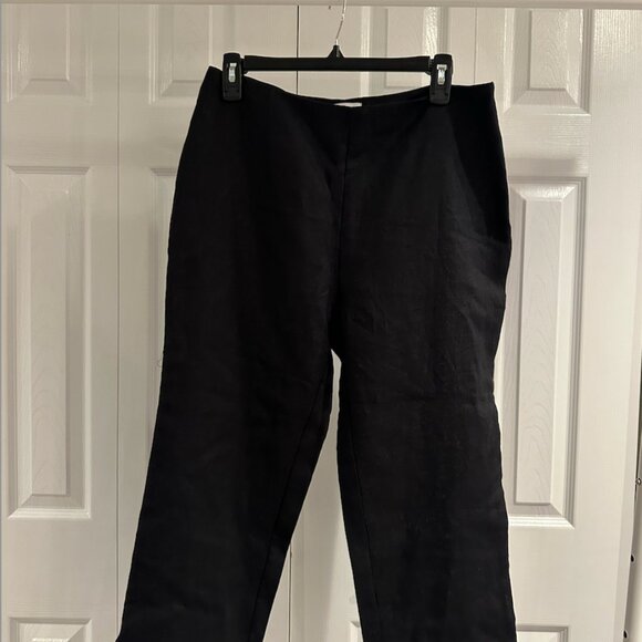 Reformation Size 8 Petra Linen Low Rise Pedal Pusher Pant - Picture 4 of 6